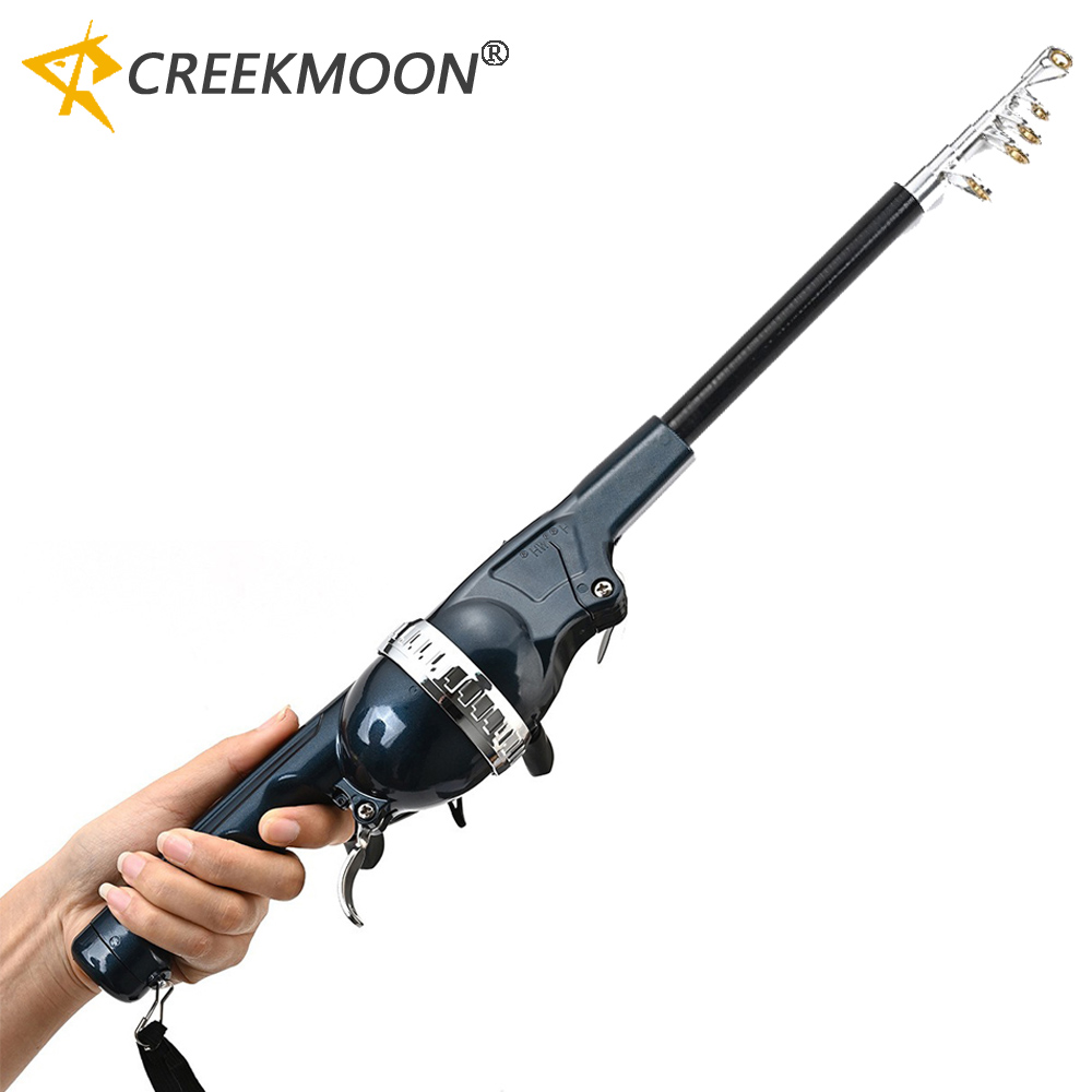 Freshwater Line - 1Set joran pancing Mini teleskopik tahan
