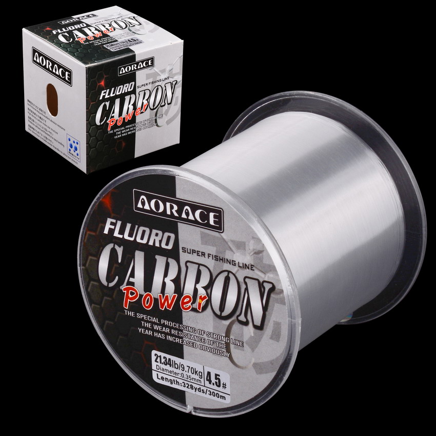 Ice Fishing Line - Senar Pancing Fluorokarbon Aorace 300M, Senar