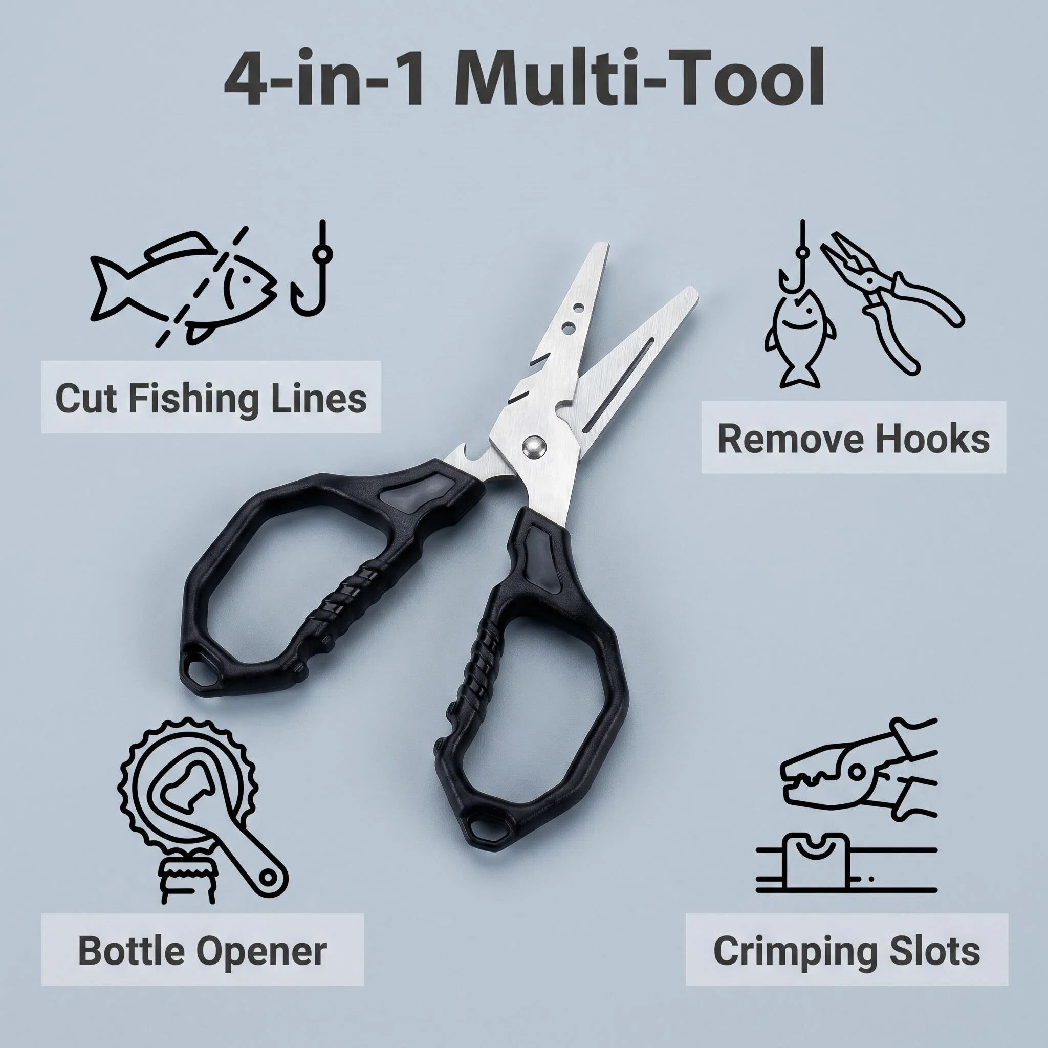 Gunting Pancing Multifungsi Pe - Fishing Line Cutter ulasan dan harga