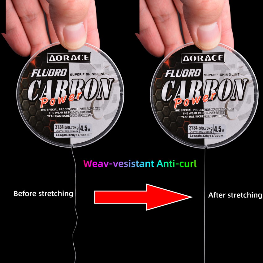 Senar Pancing Fluorokarbon Aor - Ice Fishing Line ulasan dan harga